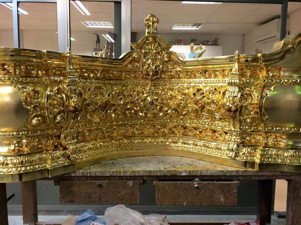 Dorado del paso del santísimo cristo de la misericordia