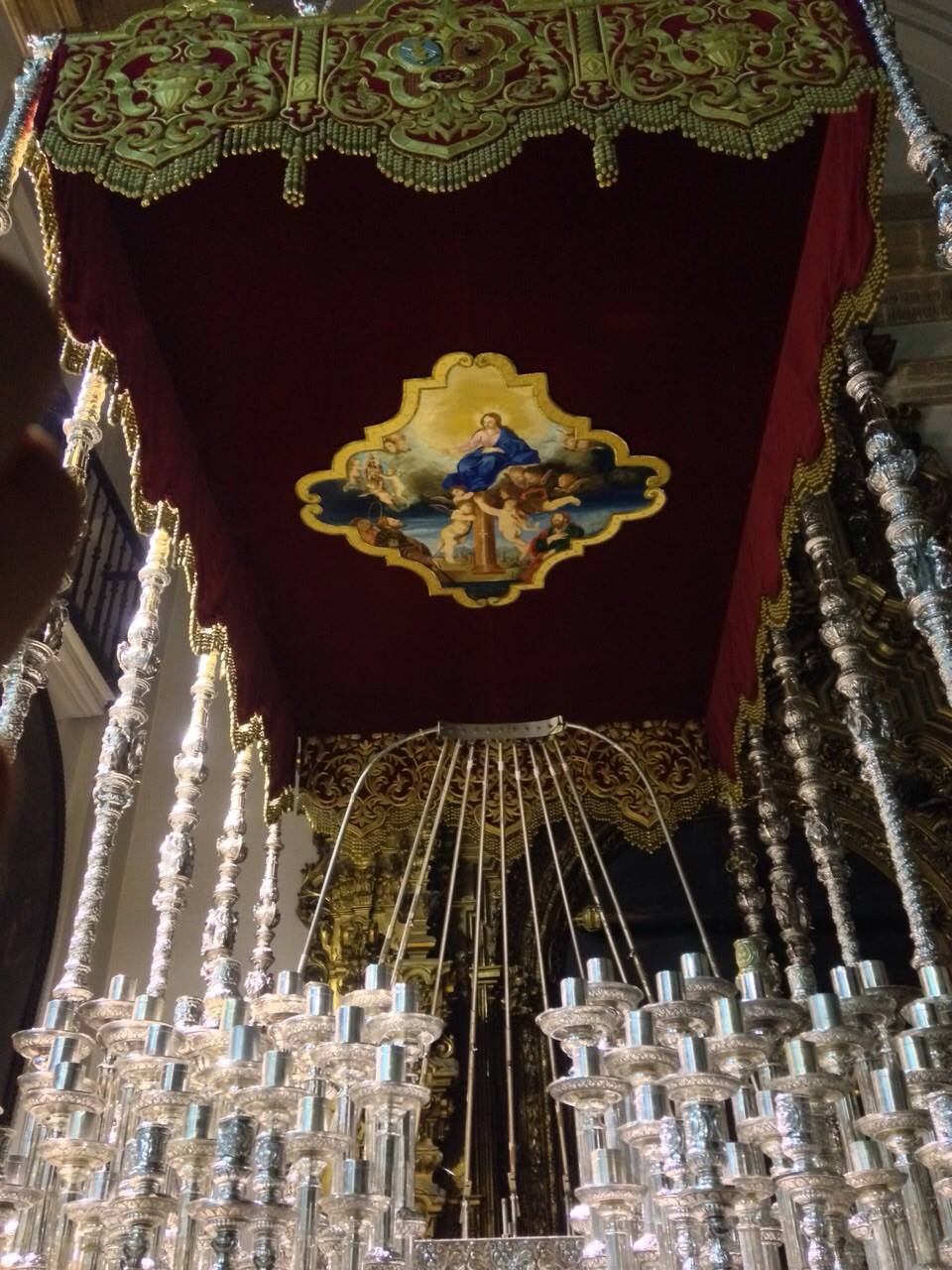 Gloria del palio de maría santísima de la caridad