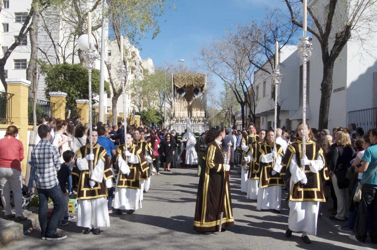 Oracion en el huerto - salida procesional 2015