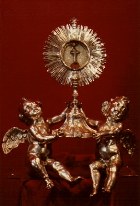 Relicario lignum crucis de servitas