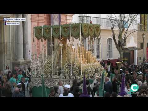 Salida de Mª Stma. del Patrocinio