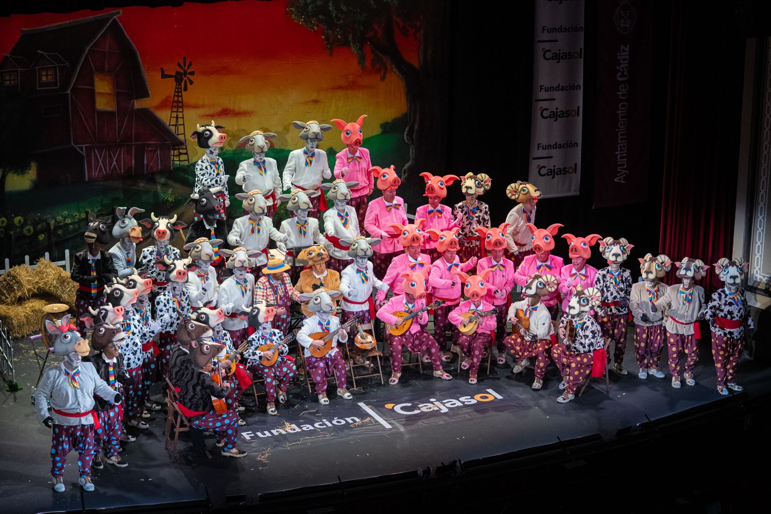 Coro, ¡Qué pechá de paja!