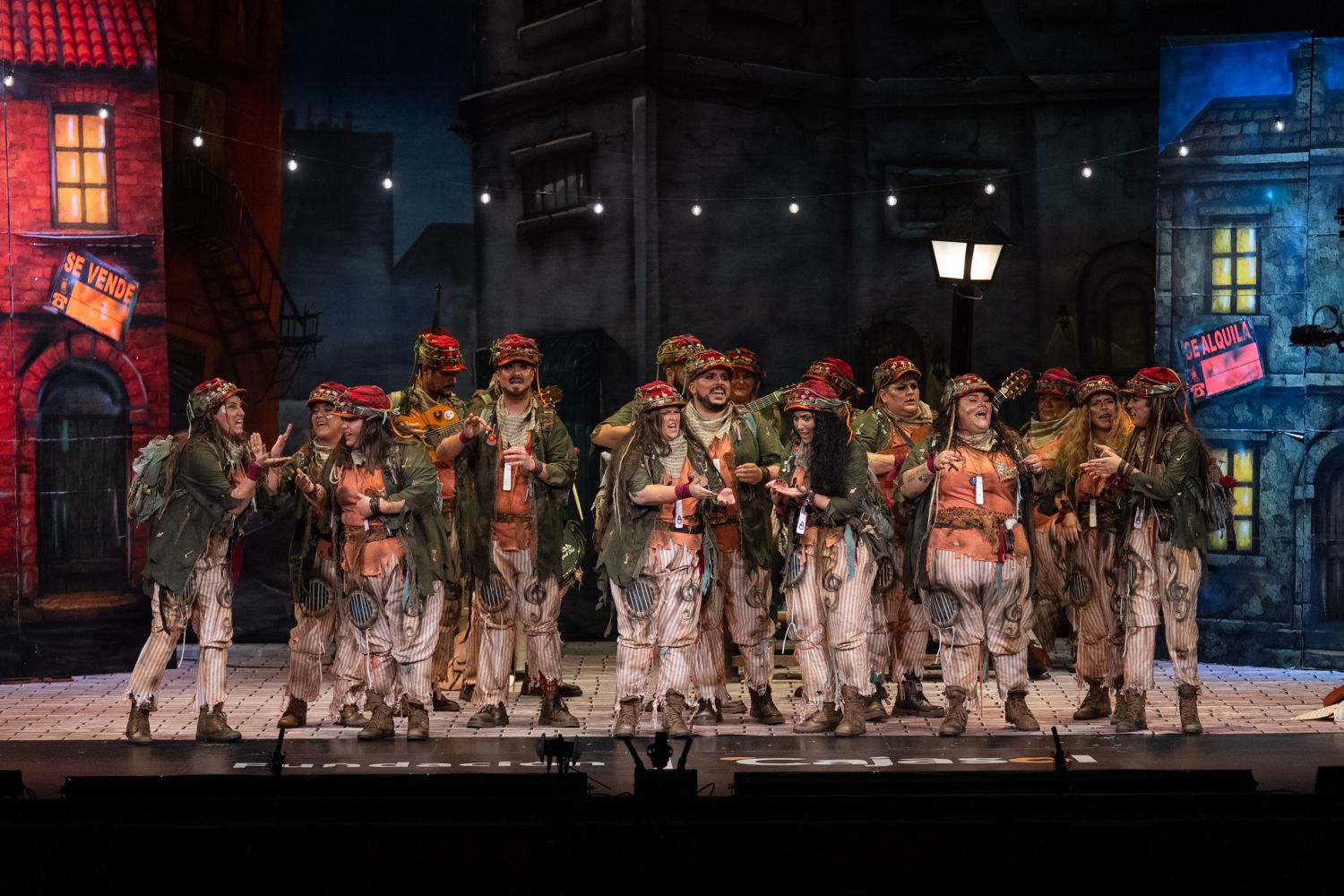 Comparsa, La última cuerda