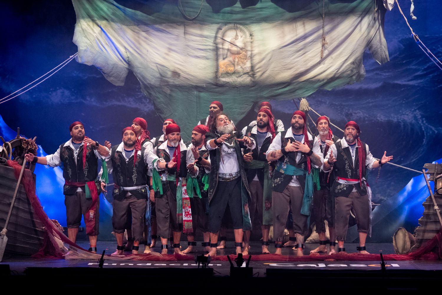 Comparsa, La condená