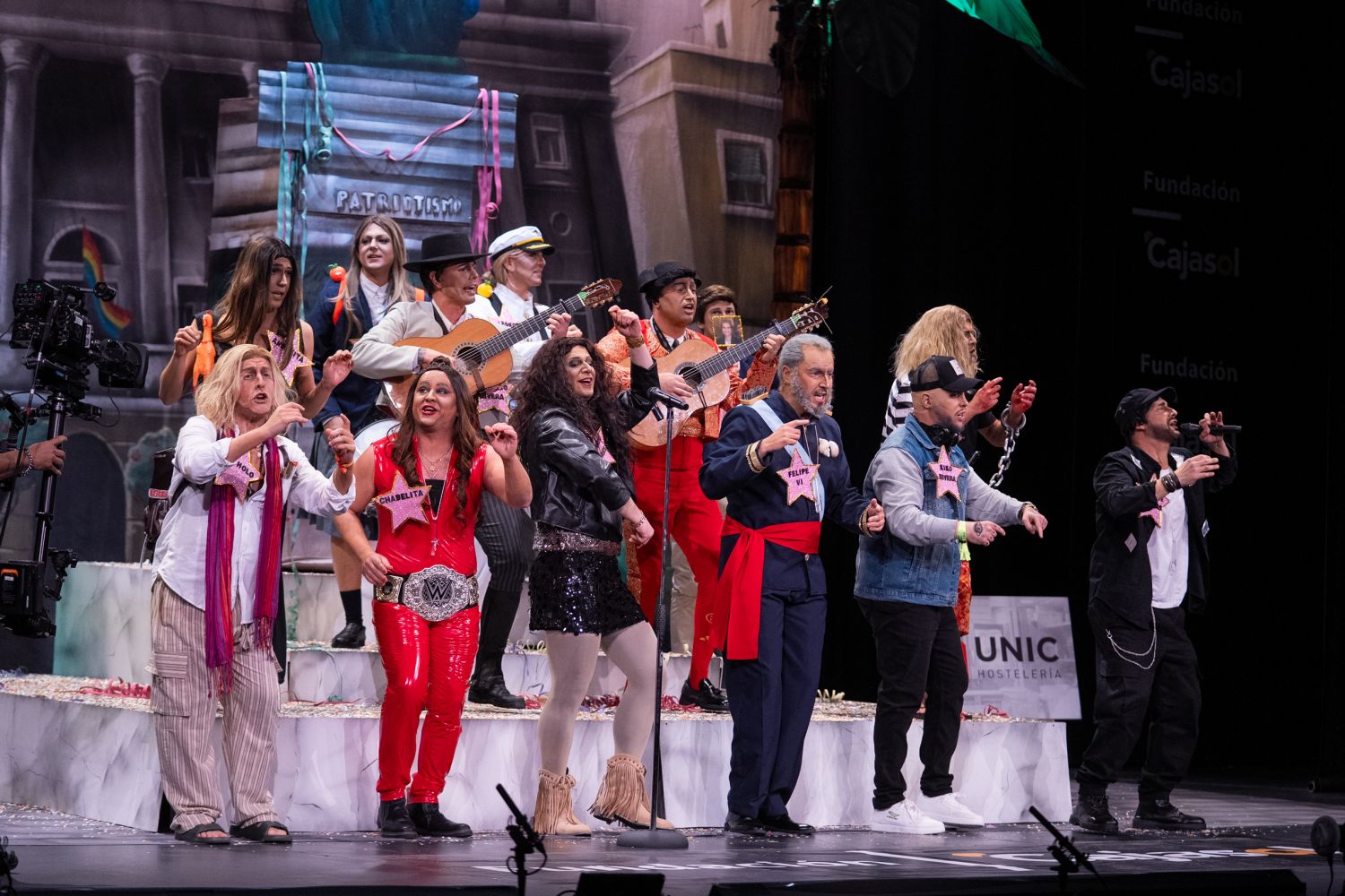 Chirigota, Los niños con nombre