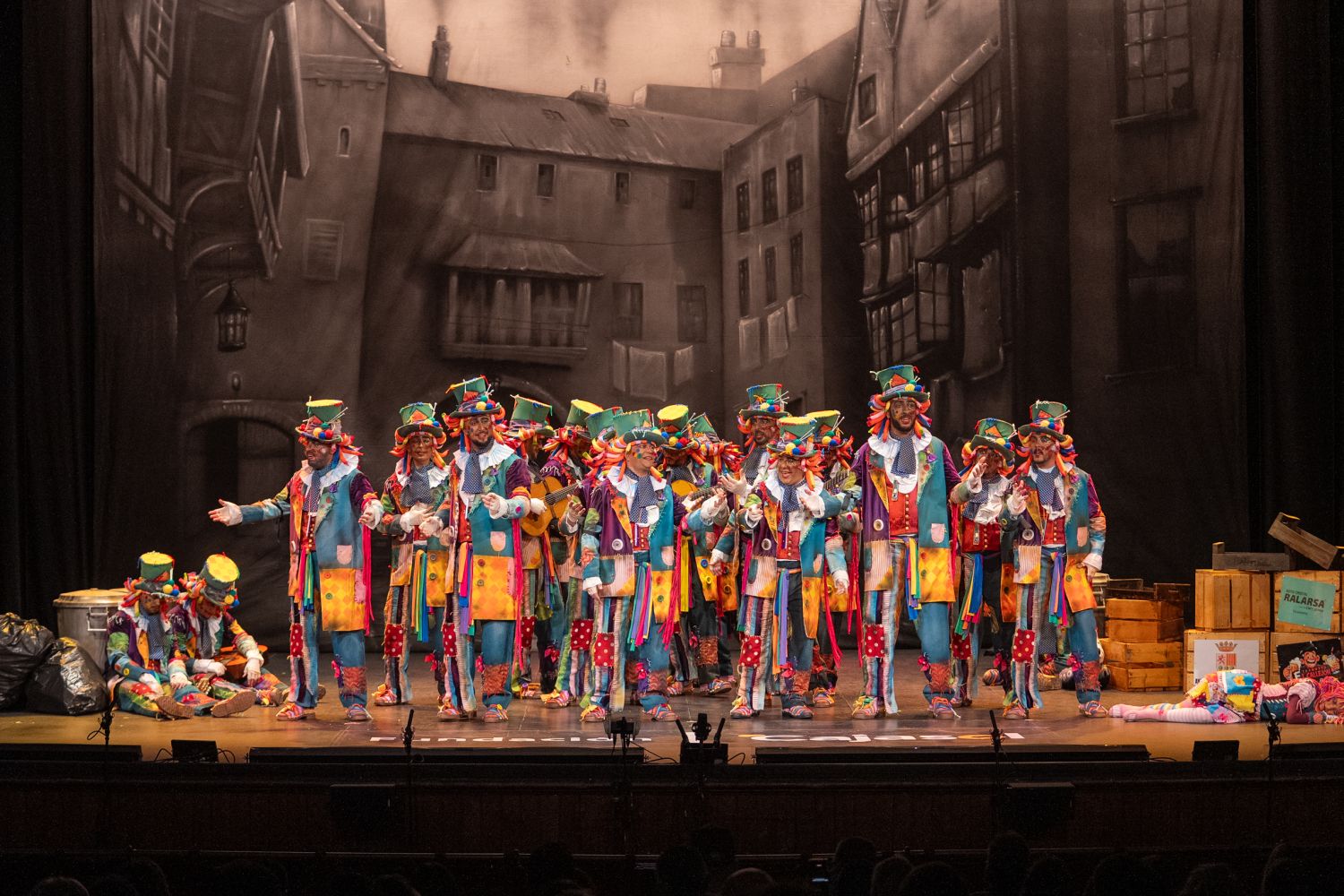 Comparsa, Los trapos