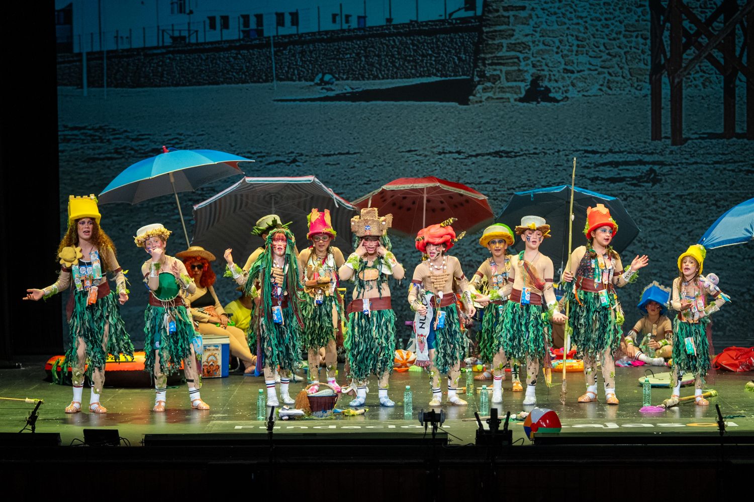 Chirigota infantil, La tribu Caletera