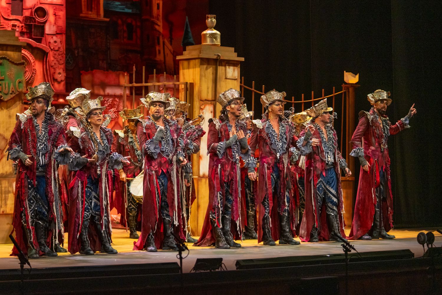 Comparsa, El Desguace