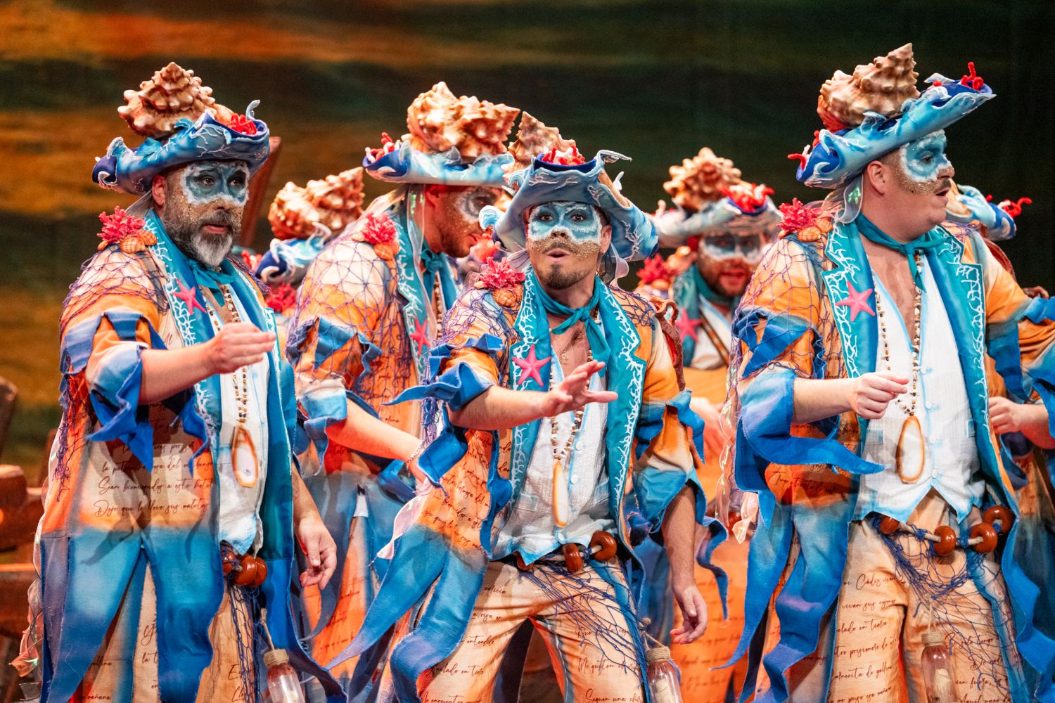 Comparsa, Los que escriben en la arena