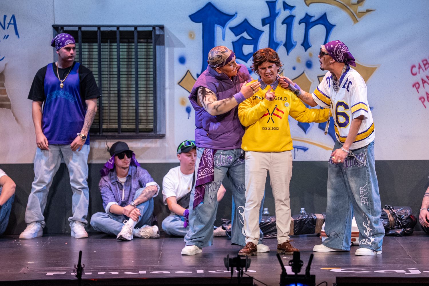 Cuarteto, Los latin king (De la calle Paskín)