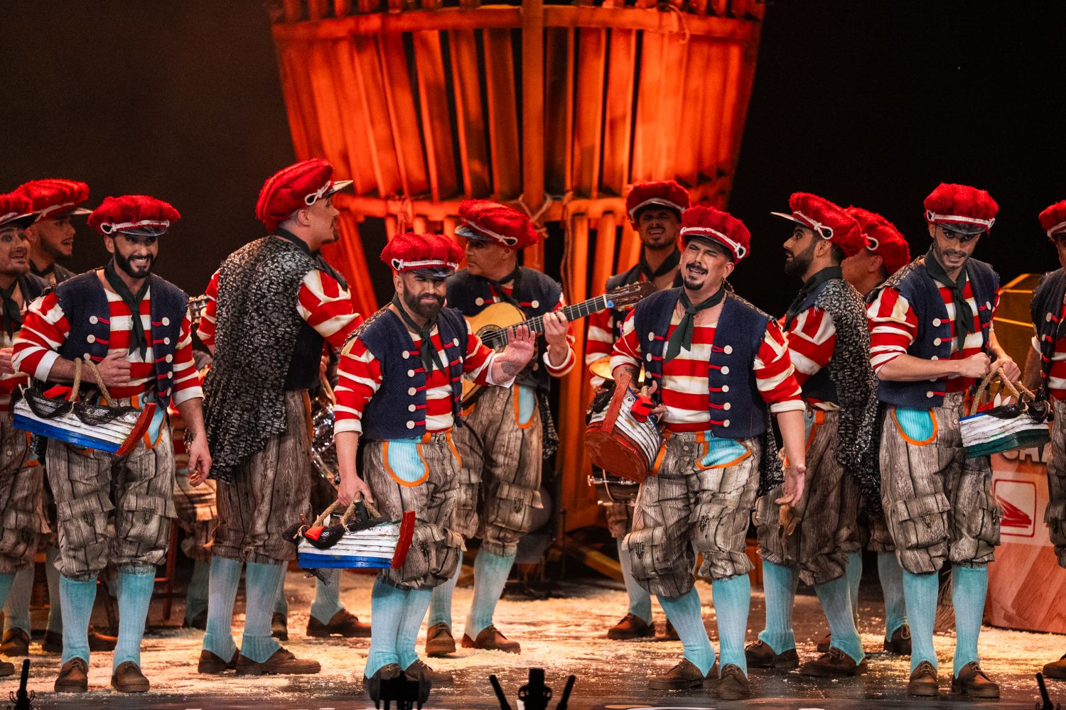 Comparsa, Los pájaros carpinteros