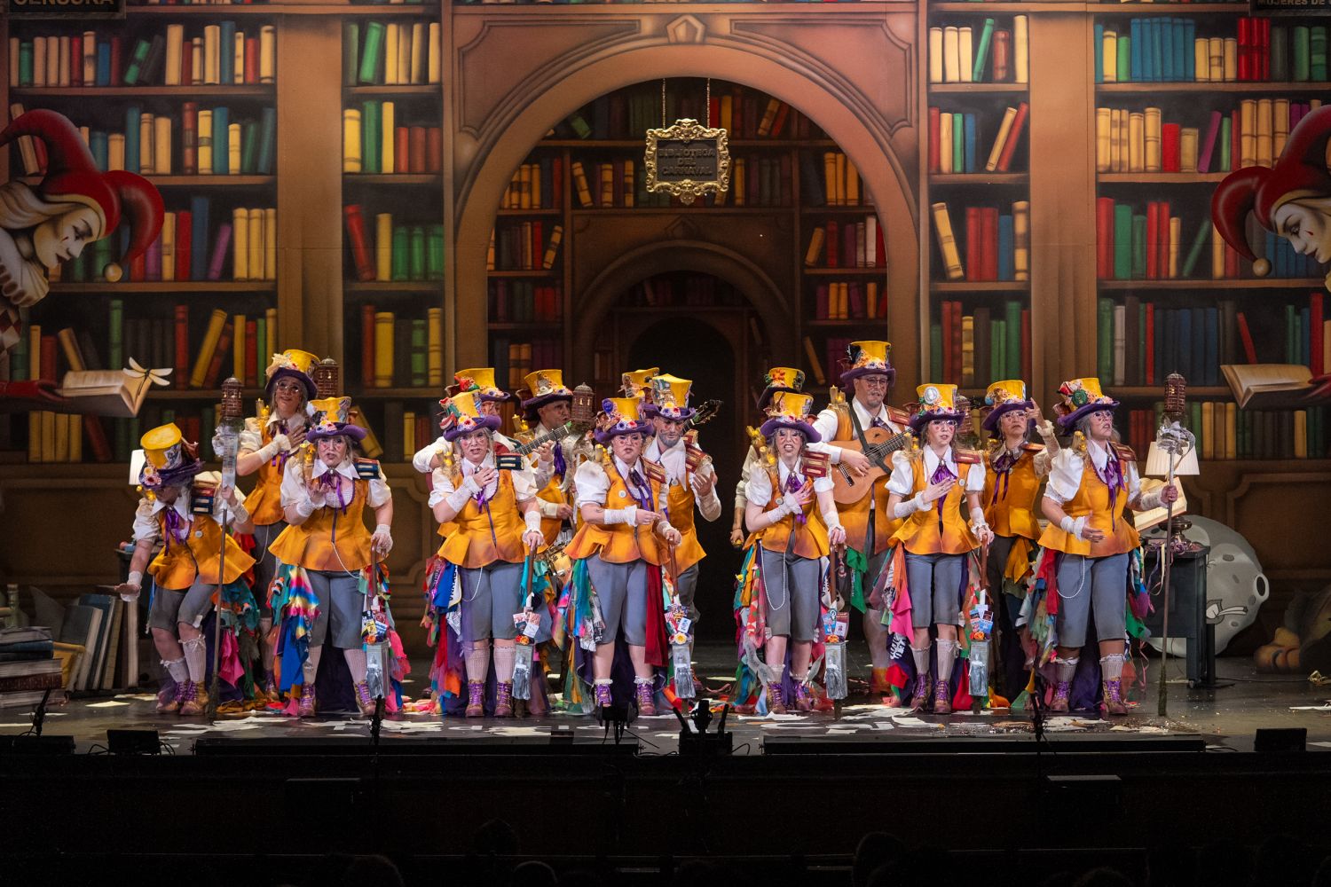 Comparsa, La biblioteca