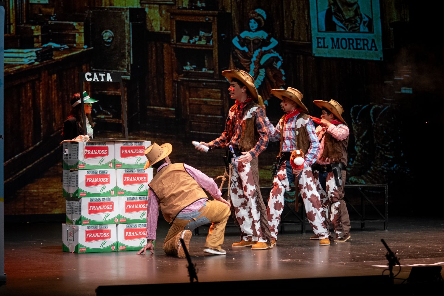 Cuarteto juvenil, Las verdades del vaquero - Semifinal