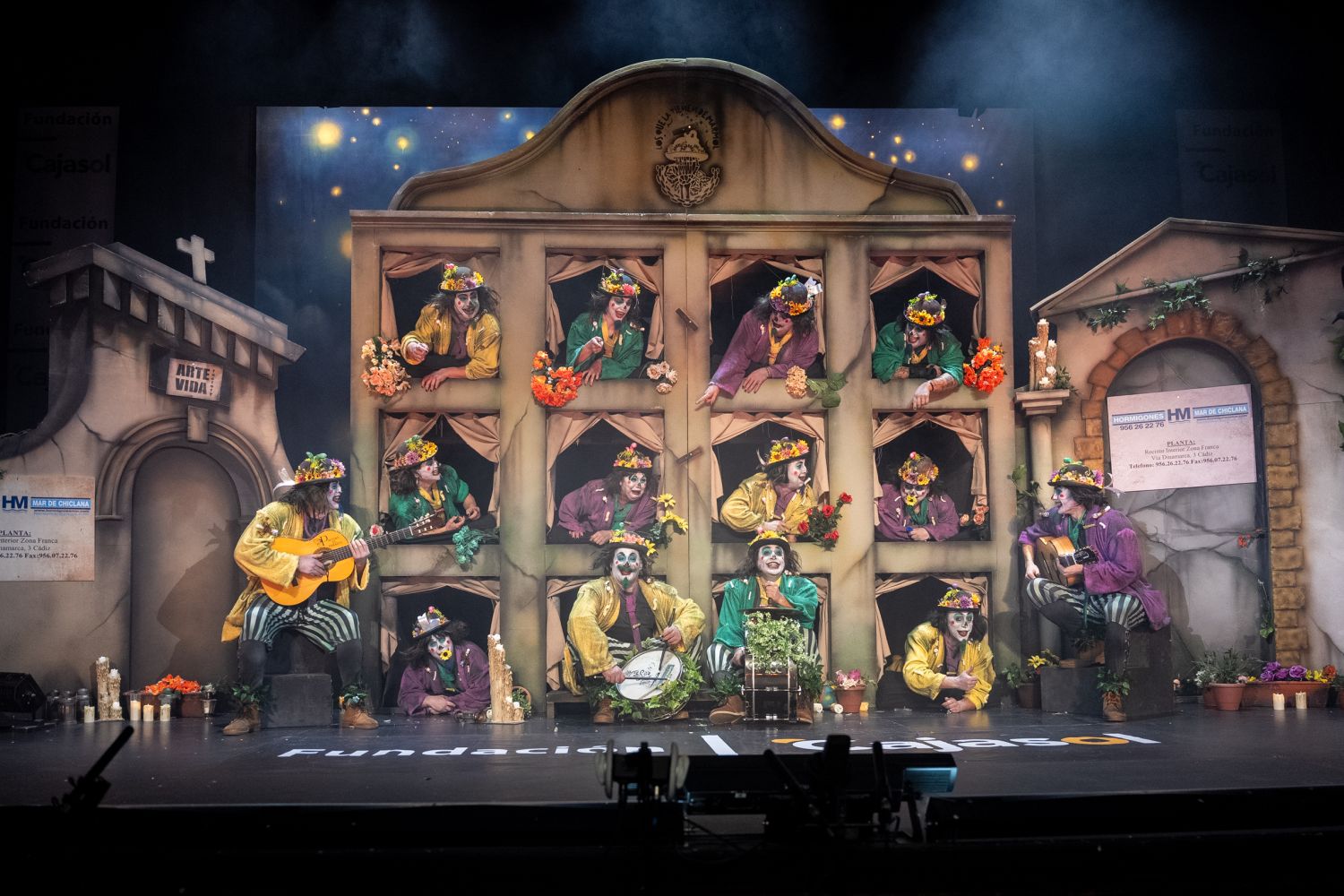 Chirigota, Los que la tienen de mármol