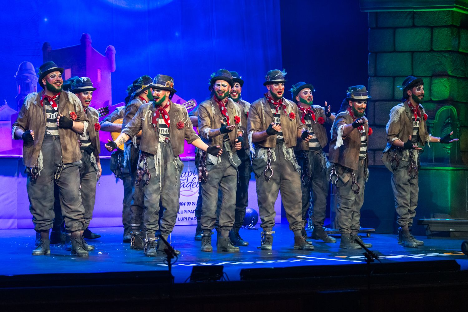 Comparsa, Los fantasmas