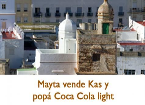 Mayta vende kas y popá coca cola light