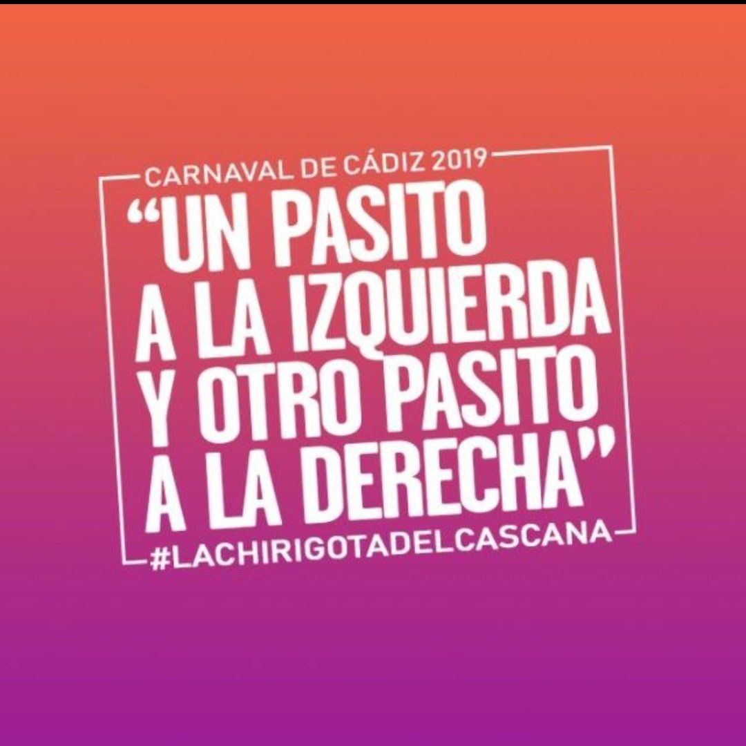 Un pasito a la izquierda y un pasito a la derecha