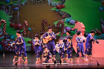 Chirigota infantil, El maestro chocolatero y sus chiquillos chirigoteros - Semifinales