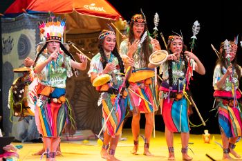 Chirigota, Los pieles rojas de la Caleta - Semifinal