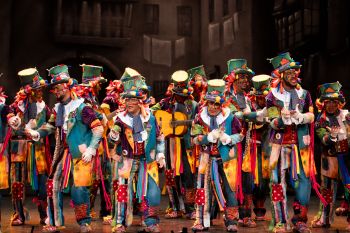 Comparsa, Los trapos - Preliminares