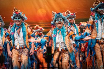 Comparsa, Los que escriben en la arena - Preliminares