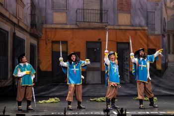 Cuarteto, Los tres cuarteteros y un aprendiz porculero - Preliminares