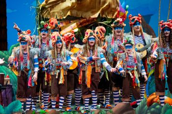 Comparsa infantil, Los Comecocos - Semifinal