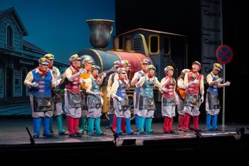 Comparsa juvenil, ¡A toda máquina! - Semifinal