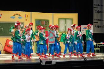 Comparsa infantil, Las guasnías - Final