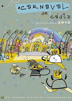 Cartel carnaval de cádiz 2010