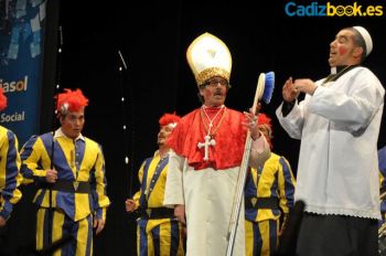 Los guardinatis de su santidati el papi