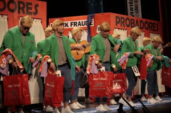 <h2>La chirigota de sevilla vuelve a dar la talla</h2><br/>