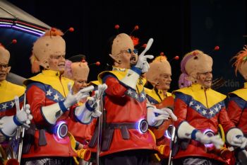 <h2>Dispuestos a conquistar al teatro falla</h2><br/>