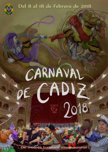 Cartel carnaval de cádiz 2018